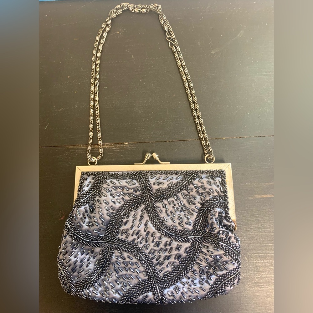 Vintage Walborg hand beaded purse